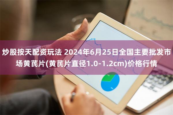 炒股按天配资玩法 2024年6月25日全国主要批发市场黄芪片(黄芪片直径1.0-1.2cm)价格行情