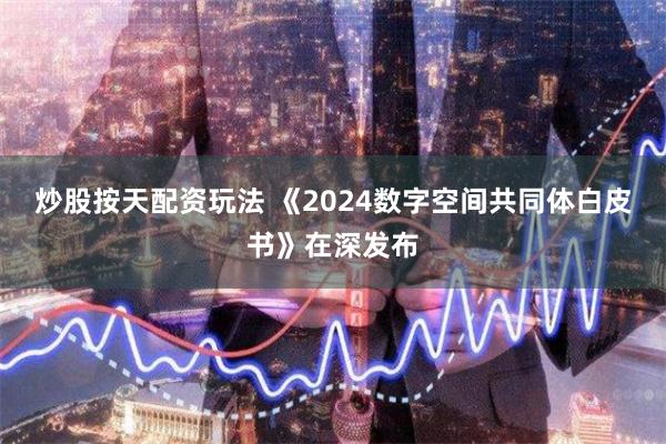 炒股按天配资玩法 《2024数字空间共同体白皮书》在深发布