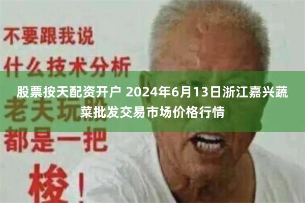 股票按天配资开户 2024年6月13日浙江嘉兴蔬菜批发交易市场价格行情