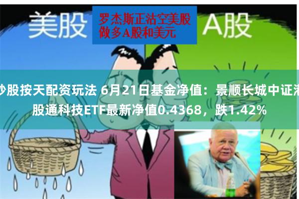 炒股按天配资玩法 6月21日基金净值：景顺长城中证港股通科技ETF最新净值0.4368，跌1.42%